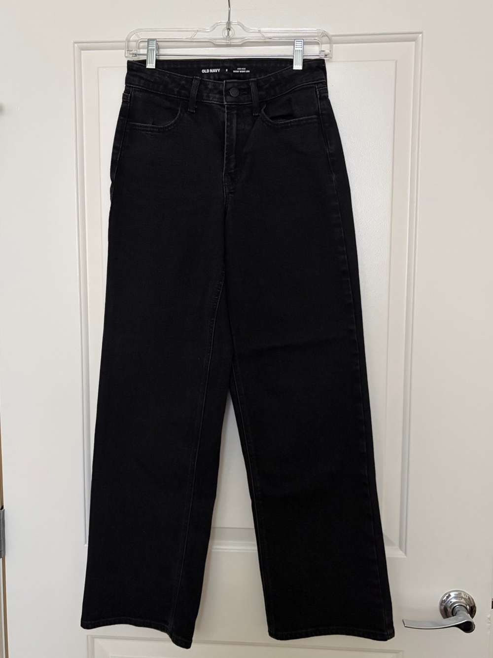 Old Navy Black Wide-Leg Women's Jeans